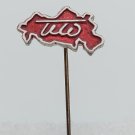 Yugoslavia maps, Josip Broz Tito, signature, vintage pin, badge, lapel !