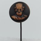 PETAR PETROVIC NJEGOS, poet,ruler, patriotic, MONTENEGRO vintage pin, badge !