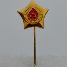 DDK, Red Cross, antique vintage pin, badge, Made in Croatia !