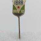 Youth work actions IBAR 82. Serbia vintage pin, badge, lapel !