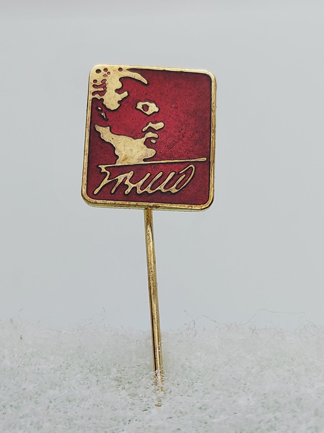 Marshal Josip Broz TITO Pin Badge Communist Leader, Yugoslavia SFRJ, pin badge