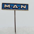 MAN German Truck Deutsche LKW Lorry, vintage pin badge !