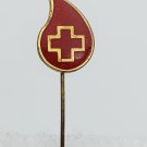 Croatia( Yugoslavia) Red Cross, old vintage pin, badge, lapel !