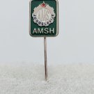 AMS - Auto Moto Association of Yugoslavia, AMSH vintage pin, badge, abzeiche, lapel !