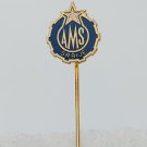 AMS - Auto Moto Association of Serbia vintage pin, badge, abzeiche, lapel !