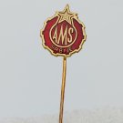 AMS - Auto Moto Association of Serbia vintage pin, badge, abzeiche, lapel !