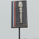 TITOVA ŠTAFETA, RELAY YOUTH, JOSIP BROZ TITO Yugoslavia antique pin, badge, lapel !