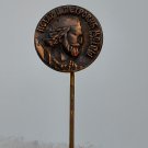 PETAR PETROVIC NJEGOS, poet,ruler, patriotic, MONTENEGRO vintage pin, badge !