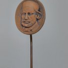PETAR PETROVIC NJEGOS, poet,ruler, patriotic, MONTENEGRO vintage pin, badge !