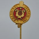 Yugoslav People's Army - JNA, musical ensemble, military pin, badge, lapel !