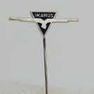 IKARUS logo, truck bus car auto Hungary, vintage pin badge, lapel 1980s !