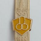Gymnastics - Olympic Games Moscow 1980 OLYMPIC vintage pin, badge, lapel !