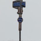 MEBA - Manual mechanical tool, moving measure, vintage pin, badge, abzeichen, lapel !