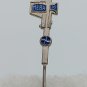 MEBA - Manual mechanical tool, moving measure, vintage pin, badge, abzeichen, lapel !