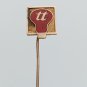 TT - TESLA TEZ Electronic industry light bulb, Zagreb Croatia, vintage pin,badge, lapel !