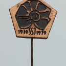 Trade Union Federation SSJ 1919- 1979. Yugoslavia, antique pin, badge, lapel !