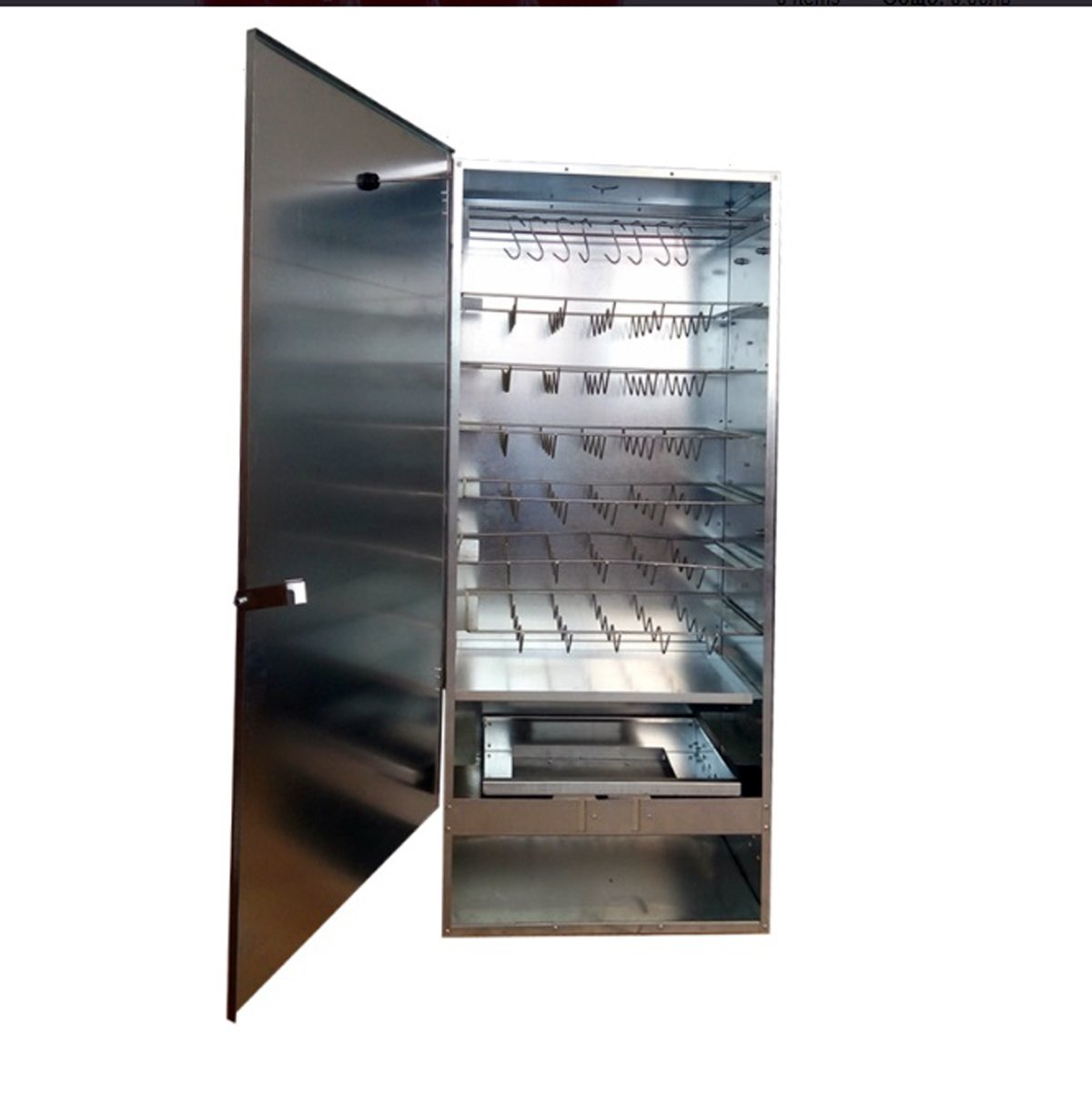 Meat smoking machine XL made of stainless steel NEW