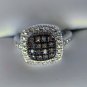 .20 CT Brown Diamond Ring - Pave Detail Design Sz7