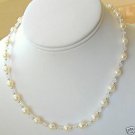 6.5-7mm Akoya Pearl Necklace and Dangle Earrings Set
