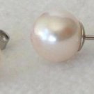 White Akoya Pearl 14K White Gold Earrings 7.0-7.5mm White Akoya Pearl 14K White Gold Earrings 7.0-7.5mm