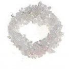 White Crystal Nugget Stretch Bracelet White Crystal Nugget Stretch Bracelet