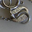 18" Twisted Sterling Silver Chain Necklace 18" Twisted Sterling Silver Chain Necklace