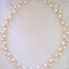 7-7.5mm Fine White Cultured Pearl Necklace 7-7.5mm Fine White Cultured Pearl Necklace