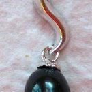 Black Pearl Sterling Silver Pendant