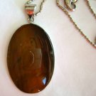 Tiger Eye Silver Pendant 1.10" x 1.50" Oval Tiger Eye Silver Pendant 1.10" x 1.50" Oval