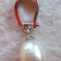 White Pearl Sterling Silver Pendant Enhancer