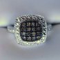 .20 CT Brown Diamond Ring - Pave Detail Design SZ 9