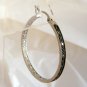 Genuine Brown Diamond Hoop Earrings