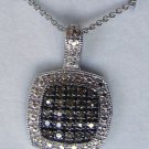 .33 CT Champagne Brown Diamond Pendant