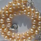 Cultured Freshwater Pink Seed Pearl & Sterling Silver 10"-12" Ankle Bracelet Cultured Freshwater Pink Seed Pearl & Sterling Silver 10"-12" Ankle Bracelet