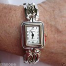 Women's Filigree Toggle Clasp Bracelet Watch Silvertone or Two-Tone 6.5"-7.5" Women's Filigree Toggle Clasp Bracelet Watch Silvertone or Two-Tone 6.5"-7.5"