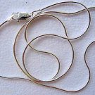 Sterling Silver .925 Snake Chain Necklace 1mm Sterling Silver .925 Snake Chain Necklace 1mm