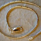 Italy Sterling Silver Diamond Cut Ankle Bracelet 10"