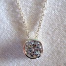 4.13 Ct Sterling Silver .925 Round White Cubic Zirconia Pendant with 18" chain 4.13 Ct Sterling Silver .925 Round White Cubic Zirconia Pendant with 18" chain