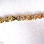 1/2 Ct Diamond Tennis Bracelet 14k Gold over Sterling Silver .925 XOXO Design