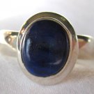 Deep Blue Lapis .925 Sterling Silver Ring Oval Shape Classic Design Wide Band Deep Blue Lapis .925 Sterling Silver Ring Oval Shape Classic Design Wide Band