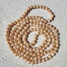 48" Pink Color Freshwater Cultured Pearl Necklace 48" Pink Color Freshwater Cultured Pearl Necklace