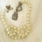 NEW Heidi Daus "Always a Pleasure" Beaded Necklace with Drop Crystal Pendant