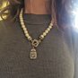 NEW Heidi Daus "Always a Pleasure" Beaded Necklace with Drop Crystal Pendant