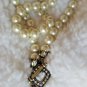 NEW Heidi Daus "Always a Pleasure" Beaded Necklace with Drop Crystal Pendant