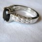 1.25 Ct Smokey Brown Quartz Ring Sterling Silver .925 Oval Cut