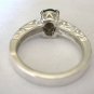 1.25 Ct Smokey Brown Quartz Ring Sterling Silver .925 Oval Cut