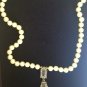 Heidi Daus Bronzetone "Everyday Chic" Beaded Pave Crystal Drop 17" Necklace NEW