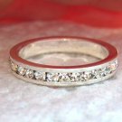 1.80 Ct CZ Eternity Ring Band Sterling Silver .925 40 Round Cut Cubic Zirconia 1.80 Ct CZ Eternity Ring Band Sterling Silver .925 40 Round Cut Cubic Zirconia