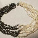 7-8mm Freshwater Nugget Pearl Necklace Hand Knotted with Six Strands 7-8mm Freshwater Nugget Pearl Necklace Hand Knotted with Six Strands
