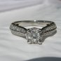 .60 Ct Halo Diamond Ring 14k White Gold Engagement,Anniversary,Cocktail Ring